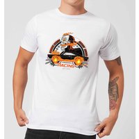 Marvel Ghost Rider Robbie Reyes Racing Men's T-Shirt - White - L von Marvel