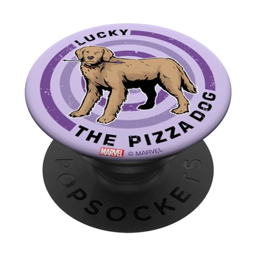 Marvel Hawkeye Target Lucky the Pizza Dog PopSockets mit austauschbarem PopGrip von Marvel