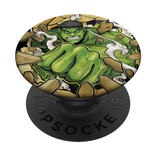 Marvel Hulk Bruce Banner Punch PopSockets mit austauschbarem PopGrip von Marvel