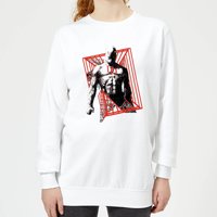 Marvel Knights Daredevil Cage Women's Sweatshirt - White - S von Marvel