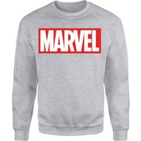Marvel Logo Sweatshirt - Grey - XS von Marvel