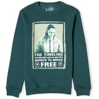 Marvel Loki Timeline Unisex Sweatshirt - Forest Green - L von Marvel