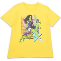 Marvel She Hulk Artistic Unisex T-Shirt - Yellow - L von Marvel