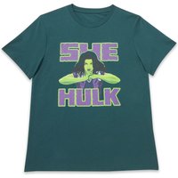 Marvel She Hulk Stare Unisex T-Shirt - Green - L von Marvel