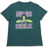 Marvel She Hulk Stare Unisex T-Shirt - Green - S von Marvel