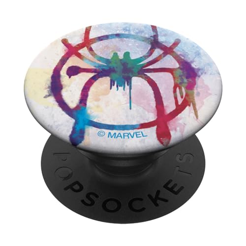 Marvel Spider-Man Into the Spider-Verse Watercolor Icon PopSockets mit austauschbarem PopGrip von Marvel