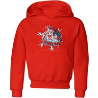 Marvel Spider-Man Kids' Christmas Hoodie - Red - 7-8 Jahre von Marvel