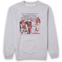 Marvel Spider-Man Merciless Foes Unisex Sweatshirt - Grey - L von Marvel