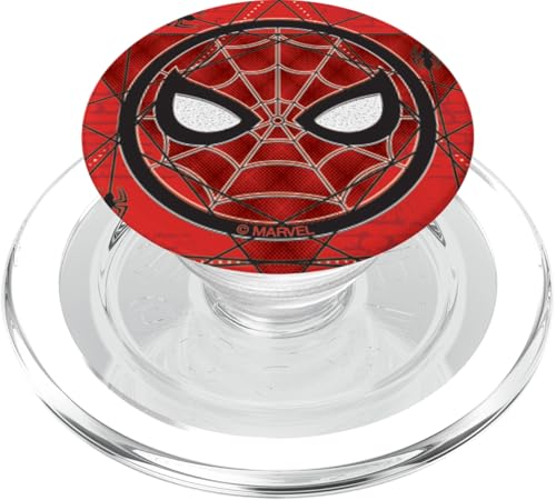 Marvel Spider-Man Spidey Mask Webs PopSockets PopGrip für MagSafe von Marvel