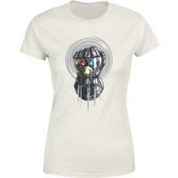 Marvel Thanos Infinite Power Fist Women's T-Shirt - Cream - S von Marvel