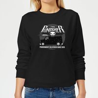 Marvel The Punisher Battle Van Women's Sweatshirt - Black - XL von Marvel