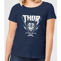 Marvel Thor Ragnarok Asgardian Triangle Damen T-Shirt - Navy Blau - L von Marvel
