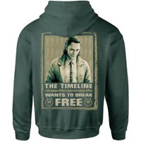 Marvel Timeline Sweatshirt Zipped Hoodie - Green - L von Marvel