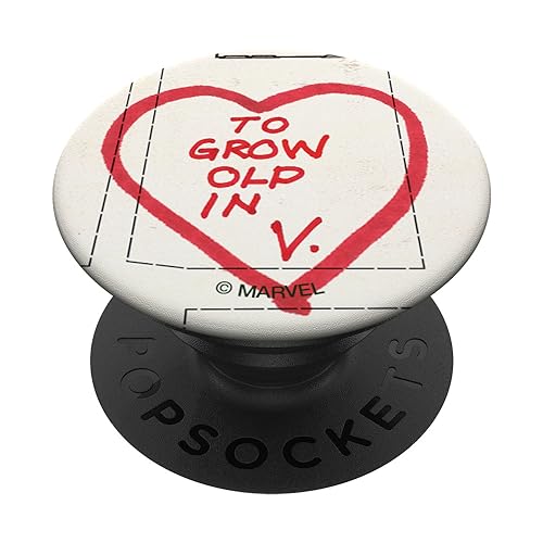 Marvel WandaVision Westview The Grow Old In Heart PopSockets mit austauschbarem PopGrip von Marvel