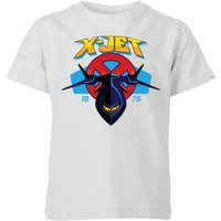 Marvel X-Men X-Jet Kids' T-Shirt - Grey - 11-12 Jahre von Marvel