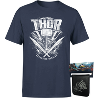 Thor T-Shirt & Portmonnaie Paket - Herren - L von Marvel