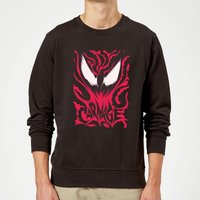 Venom Carnage Sweatshirt - Black - M von Marvel