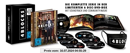 4 Blocks - Die komplette Serie - Staffel 1-3 - [DVD] + Soundtrack CD & Community-Maske - Limited Collector's Edition von Marvin Kren