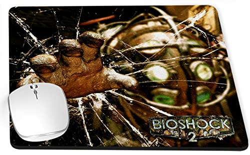 Bioshock 2 Mauspad Breaking PC Glass von MasTazas