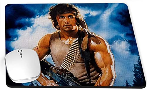 First Mauspad Blood Rambo Sylvester PC Stallone SLY B von MasTazas