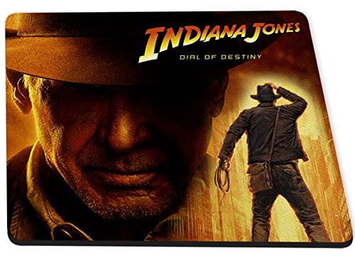 Indiana Jones and The Dial of Destiny Harrison Ford B Mauspad PC von MasTazas