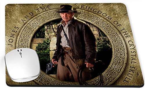 Indiana Mauspad Jones and The Kingdom of The Crystal PC Skull A von MasTazas