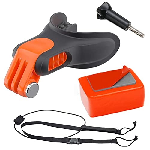 MasYosh Bite Mount für GoPro Hero 7, 6, 5, Surf Bite Bite Mundstück für Surf, Zubehör für leichte Kamera, für Snowboard/Surf Aktivitäten unter Wasser und Skating MasYosh Bite Mount für GoPro Hero 7, 6, 5, Surf Bite Bite Mundstück für Surf, Zubehör für leichte Kamera, für Snowboard/Surf Aktivitäten unter Wasser und Skating von MasYosh
