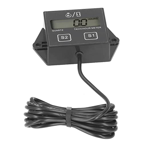 Motorrad -Drehtransporter Tachometer LCD -Display 2/4 -Streich -Benzinmotorstunde Meter Universal für Pickup -Trucks Motorrad -Drehtransporter Tachometer LCD -Display 2/4 -Streich -Benzinmotorstunde Meter Universal für Pickup -Trucks von MasYosh