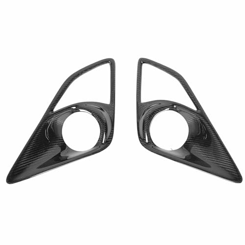 Paar von Kohlefaser Vorderen Stoßfänger -Nebel -Leuchtabdeckungen Starres Nebel Lampe Lünette Grills Ersatz für GT86 2013 Bis 2016 von MasYosh