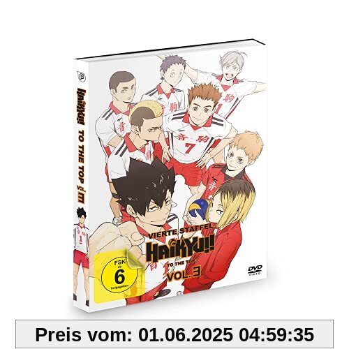 Haikyu!!: To the Top - Staffel 4 - Vol. 3 + OVA zur Staffel 1 - [DVD] von Masako Satou