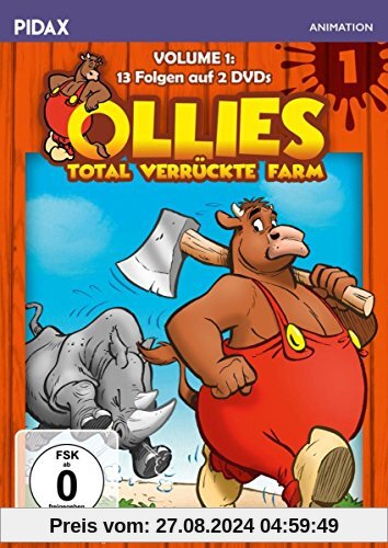 Ollies total verrückte Farm, Vol. 1 / Die ersten 13 Folgen der humorvollen Anime-Serie (Pidax Animation) [2 DVDs] von Masao Kuroda