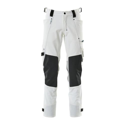 Mascot 17079-311-06 Advanced Dyneema Ultimate Stretch Geringes Gewicht Hose mit Knietaschen, Weiß, 76C45 Größe Mascot 17079-311-06 Advanced Dyneema Ultimate Stretch Geringes Gewicht Hose mit Knietaschen, Weiß, 76C45 Größe von Mascot