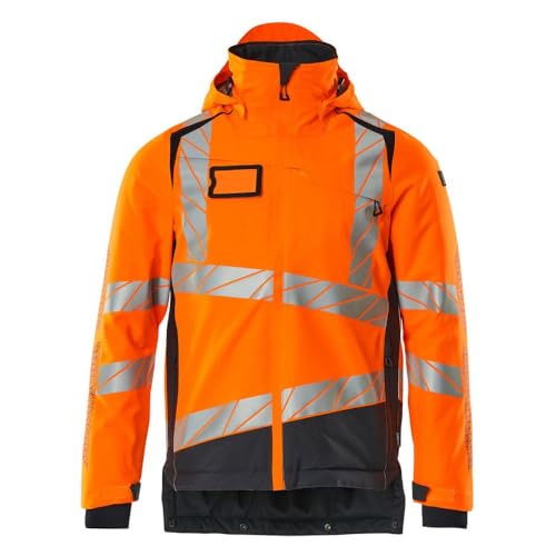Mascot 19335-231-14010 Accelerate Safe Climascot-Futter Zweifarbig Atmungsaktiv Wind und Wasserdicht Winterjacke, Hi-Vis Orange/Schwarzblau, M Größe Mascot 19335-231-14010 Accelerate Safe Climascot-Futter Zweifarbig Atmungsaktiv Wind und Wasserdicht Winterjacke, Hi-Vis Orange/Schwarzblau, M Größe von Mascot