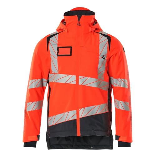 Mascot 19335-231-22210 Accelerate Safe Climascot-Futter Zweifarbig Atmungsaktiv Wind und Wasserdicht Winterjacke, Hi-Vis Rot/Schwarzblau, S Größe Mascot 19335-231-22210 Accelerate Safe Climascot-Futter Zweifarbig Atmungsaktiv Wind und Wasserdicht Winterjacke, Hi-Vis Rot/Schwarzblau, S Größe von Mascot