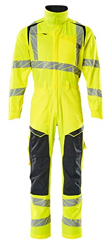 Mascot 19519-236-17010 Accelerate Safe Prowash Stretch Zones Zweifarbig Overall mit Knietaschen, Hi-Vis Gelb/Schwarzblau, 3XL Größe Mascot 19519-236-17010 Accelerate Safe Prowash Stretch Zones Zweifarbig Overall mit Knietaschen, Hi-Vis Gelb/Schwarzblau, 3XL Größe von Mascot