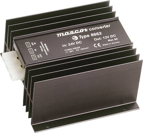 Mascot 8662 DC/DC-Wandler 24 V/DC - 12 V/DC/6A 80W von Mascot