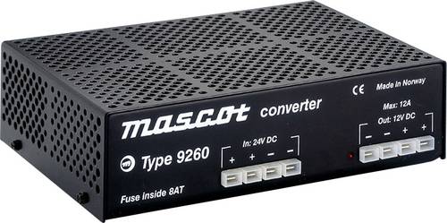 Mascot 9260 DC/DC-Wandler 24 V/DC - 12 V/DC/12A 158W Mascot 9260 DC/DC-Wandler 24 V/DC - 12 V/DC/12A 158W von Mascot