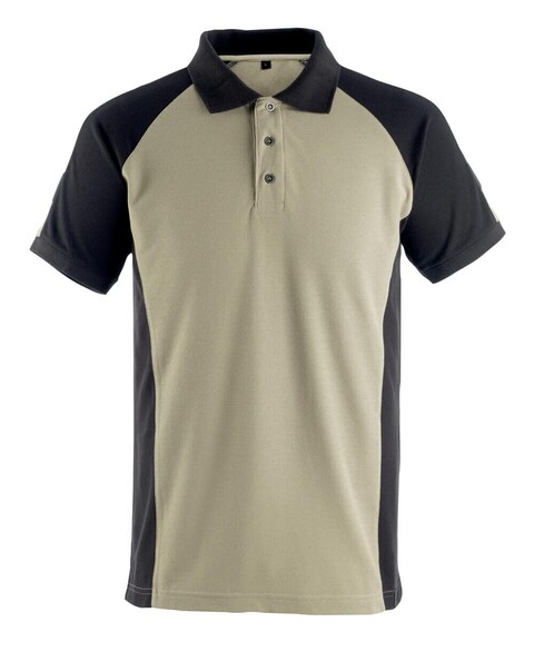 Mascot Bottrop Polo-Shirt Gr?? E 3Xl, Hellkhaki/Schwarz von Mascot
