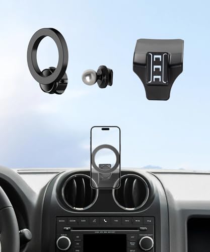 MaserWeller Kfz-Handyhalterung für Jeep Compass 2010–2016, Zubehör, 360° drehbare Handyhalterung, kompatibel mit MagSafe, Handyhalterung beeinträchtigt nicht die Lüftungsschlitze MaserWeller Kfz-Handyhalterung für Jeep Compass 2010–2016, Zubehör, 360° drehbare Handyhalterung, kompatibel mit MagSafe, Handyhalterung beeinträchtigt nicht die Lüftungsschlitze von MaserWeller