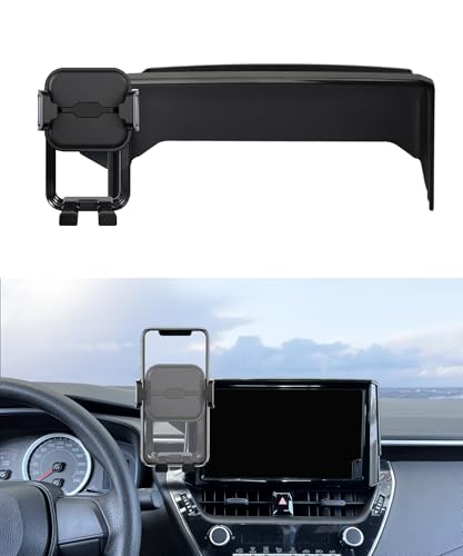 MaserWeller Kfz-Handyhalterung für Toyota Corolla Zubehör 2019–2025, 2020, 2021, 2022, 2023, 2024, Corolla Cross-Zubehör, 20,3 cm (8 Zoll), fester Clip, 360° drehbar, Handyhalterung von MaserWeller