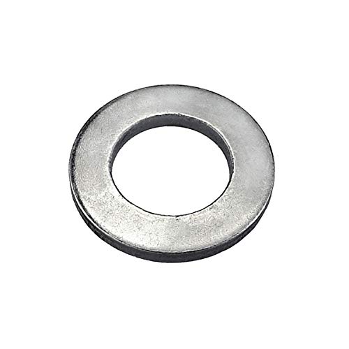 Masidef Verzinkte flache Unterlegscheiben, 6 Stück, M13 Thread x 24 mm, Größe von Masidef