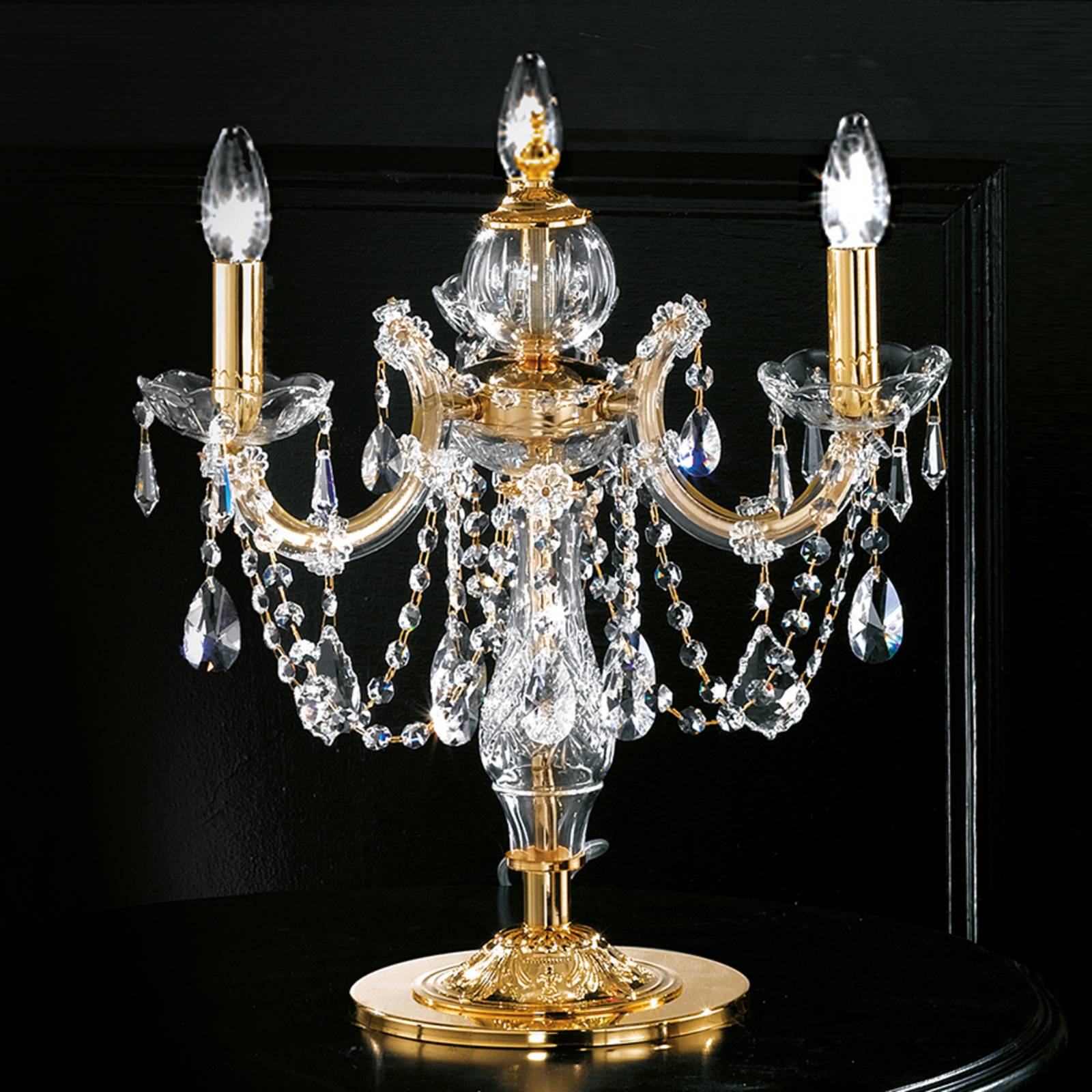 Dreiflammige Tischlampe Maria Teresa Dreiflammige Tischlampe Maria Teresa von Masiero