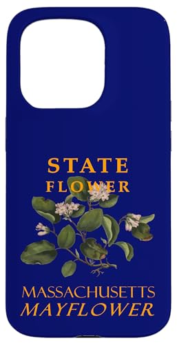 Blume aus dem Massachusetts Territory Die Mayflower Hülle für iPhone 15 Pro Blume aus dem Massachusetts Territory Die Mayflower Hülle für iPhone 15 Pro von Massachusetts Territory Symbols Gifts Tees taiche