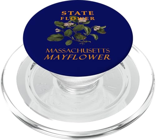 Blume aus dem Massachusetts Territory Die Mayflower PopSockets PopGrip für MagSafe Blume aus dem Massachusetts Territory Die Mayflower PopSockets PopGrip für MagSafe von Massachusetts Territory Symbols Gifts Tees taiche