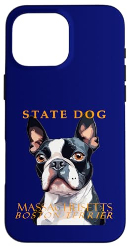 Der Boston-Terrier-Hund aus dem Massachusetts Territory Art Hülle für iPhone 16 Pro Max Der Boston-Terrier-Hund aus dem Massachusetts Territory Art Hülle für iPhone 16 Pro Max von Massachusetts Territory Symbols Gifts Tees taiche