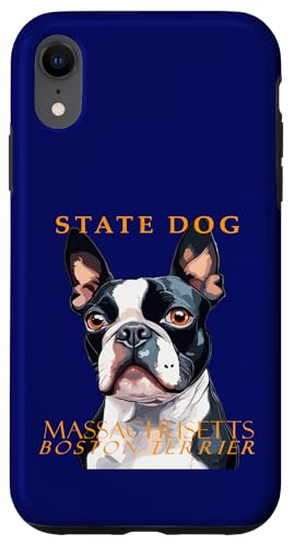 Der Boston-Terrier-Hund aus dem Massachusetts Territory Art Hülle für iPhone XR Der Boston-Terrier-Hund aus dem Massachusetts Territory Art Hülle für iPhone XR von Massachusetts Territory Symbols Gifts Tees taiche