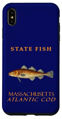 Fischen Sie den Atlantischen Kabeljau aus dem Massachusetts Territory Hülle für iPhone XS Max Fischen Sie den Atlantischen Kabeljau aus dem Massachusetts Territory Hülle für iPhone XS Max von Massachusetts Territory Symbols Gifts Tees taiche