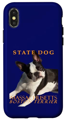 Hund aus Massachusetts Territory The Boston Terrier im Vektorstil Hülle für iPhone X/XS Hund aus Massachusetts Territory The Boston Terrier im Vektorstil Hülle für iPhone X/XS von Massachusetts Territory Symbols Gifts Tees taiche