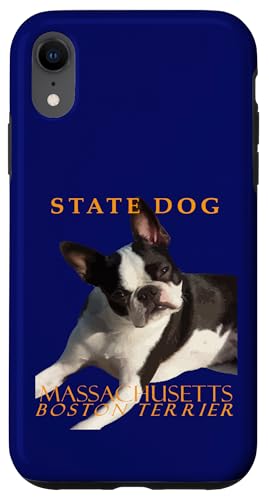 Hund aus Massachusetts Territory The Boston Terrier im Vektorstil Hülle für iPhone XR Hund aus Massachusetts Territory The Boston Terrier im Vektorstil Hülle für iPhone XR von Massachusetts Territory Symbols Gifts Tees taiche
