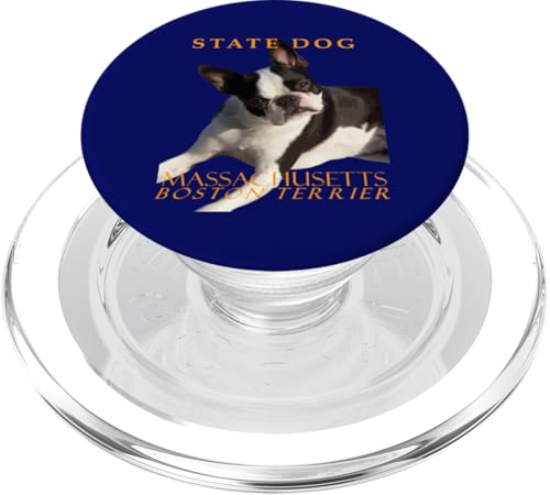 Hund aus Massachusetts Territory The Boston Terrier im Vektorstil PopSockets PopGrip für MagSafe Hund aus Massachusetts Territory The Boston Terrier im Vektorstil PopSockets PopGrip für MagSafe von Massachusetts Territory Symbols Gifts Tees taiche